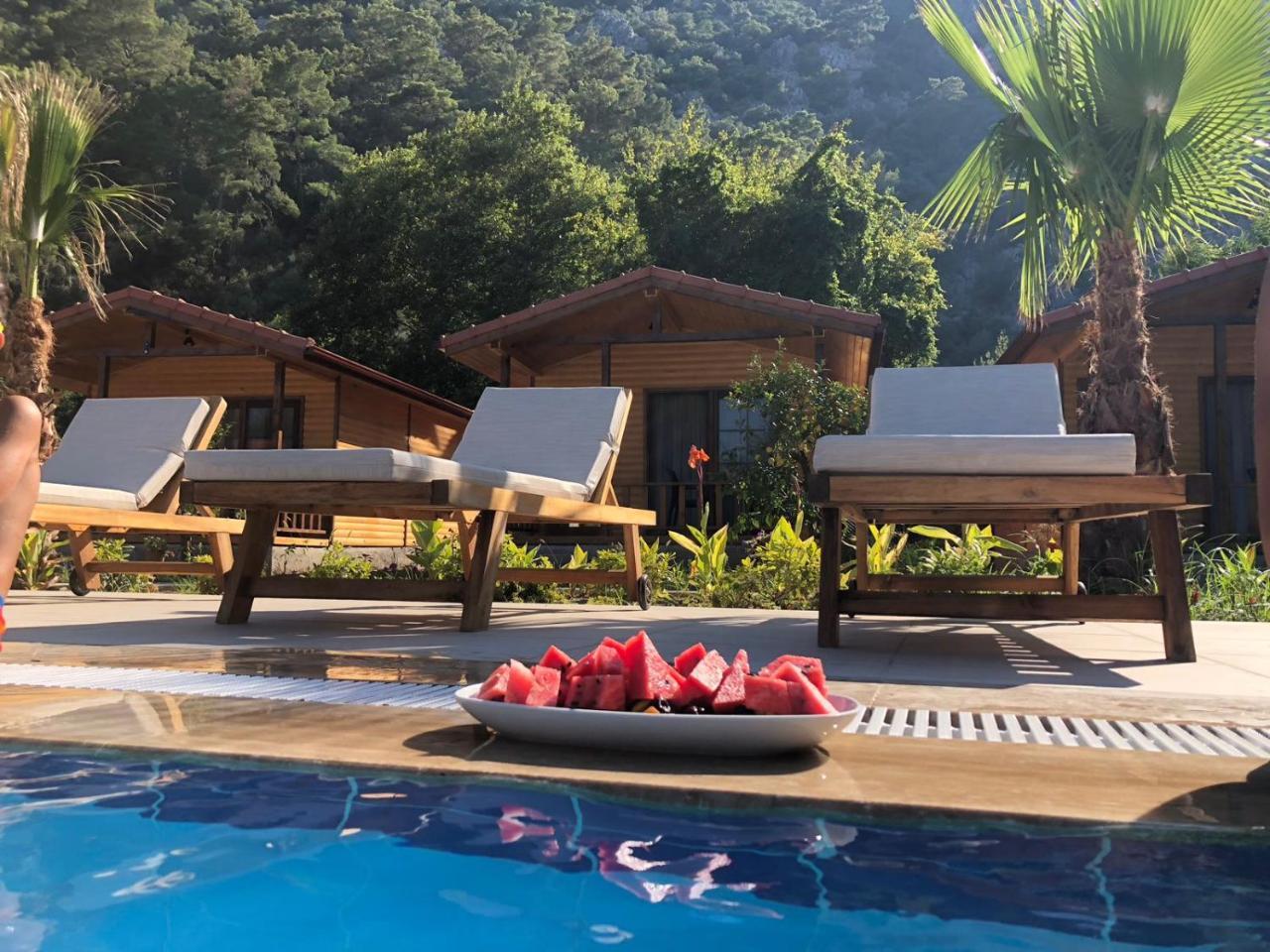 Dolunay Apart Hotel Çıralı エクステリア 写真