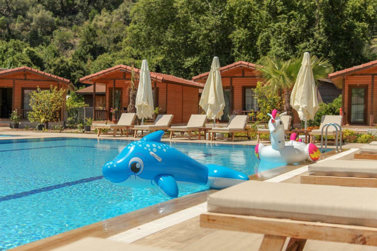Dolunay Apart Hotel Çıralı エクステリア 写真