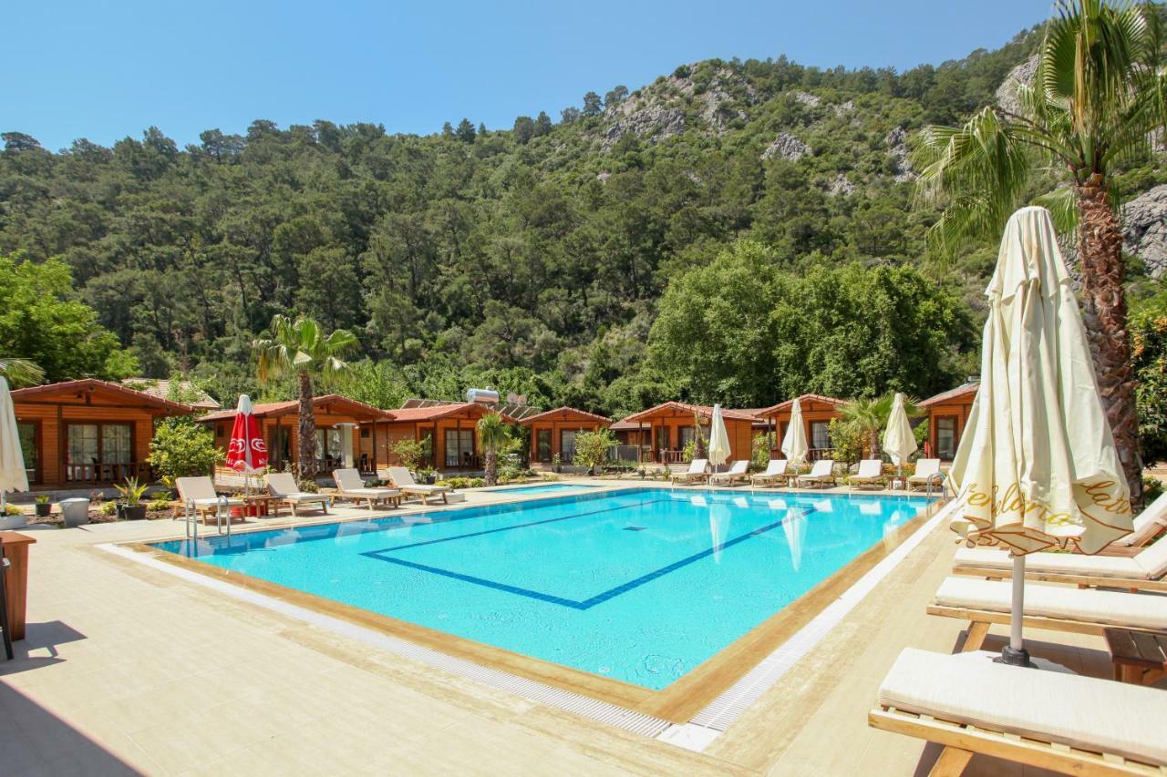 Dolunay Apart Hotel Çıralı エクステリア 写真